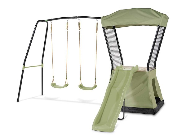 EXIT TOYS - Aire de jeux Ivy avec toboggan et double balançoire - Exit Toys - large