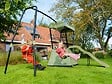 EXIT TOYS - Aire de jeux Ivy avec toboggan et double balançoire - Exit Toys - vignette