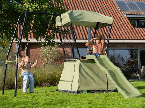 EXIT TOYS - Aire de jeux Ivy avec toboggan et balançoire - Exit Toys - large
