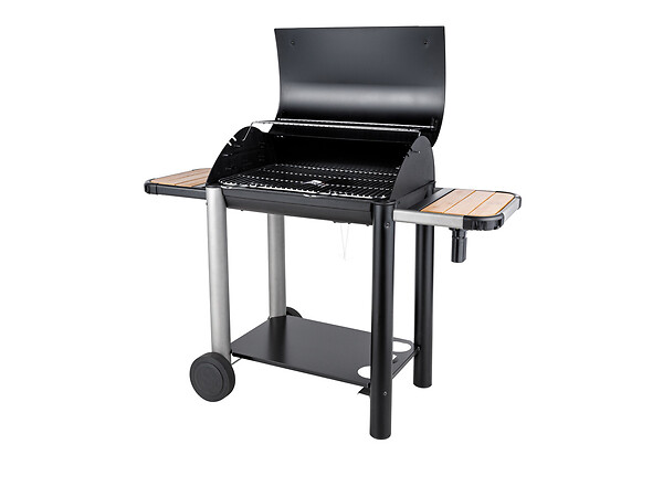 SOMAGIC - Barbecue charbon Vulcano 3000 + Kit tournebroche + Malette 8 accessoires inox - Somagic - large