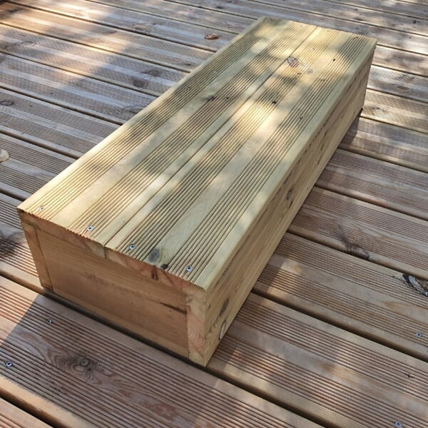 VINUOVO - BLOCKY - Marche d'escalier modulable - 2 planches L-60cm H17cm - large