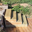 VINUOVO - BLOCKY - Marche d'escalier modulable - 4 planches L-160cm H17cm - vignette