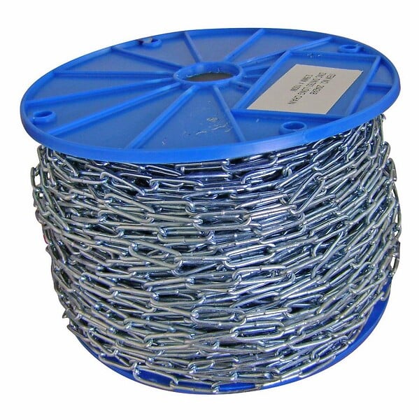 LEVAC - Chaîne droite zinguée LEVAC - Ø 8 x 53 mm - Au metre lineaire - 2042IB - large