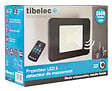 TIBELEC - Projecteur LED extérieur - Aluminium - Noir - 32W 2800lm - vignette