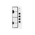 ELECTROLUX - Table De Cuisson Mixte 55cm 4 Feux Blanc - EGL62821OW - vignette