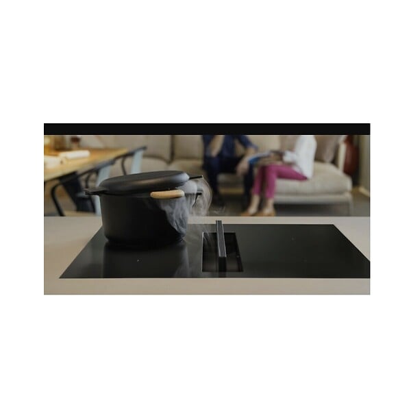 ELICA - Plaque De Cuisson Aspirante Induction 78cm 4 Feux 7400w Noir - PRF0193270 - large