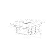ELICA - Plaque De Cuisson Aspirante Induction 78cm 4 Feux 7400w Noir - PRF0193270 - vignette
