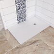 AICA SANITAIRE - Receveur de douche 80x120cm extra-plat antidérapant avec une grille en ABS - vignette