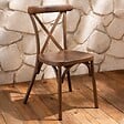 OVIALA - Chaise de terrasse bois en aluminium - Sintra - vignette