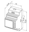 HERACLES - Alimentation à  decoupage rail DIN 3MOD 2,5A 60W - HERACLES - PCA-ALIMRD2460 - vignette