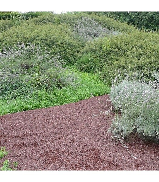 RACINE - Paillage minéral en pouzzolane rouge 12/20 Big bag 1 m3 pour 20m2 - large