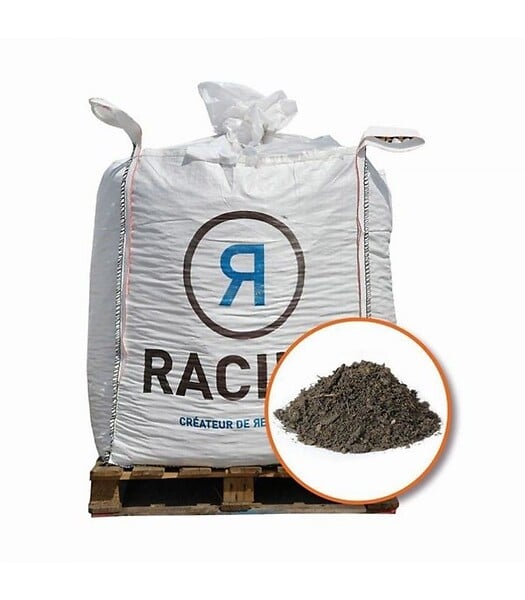 RACINE - Terre végétale enrichie de compost RACINE plantation extérieure Big bag 1 m3 - large