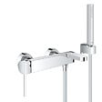 GROHE - GROHE Plus Set mitigeur bain/douche 1/2" + Douchette à main, chrome (G33547003) - vignette
