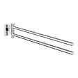 GROHE - Grohe Start Cube double porte-serviettes 43,8 cm, chrome (G40976000) - vignette
