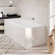 VILLEROY ET BOCH - Villeroy & Boch Oberon 170 x 75 cm Baignoire gauche et droite ovale en Quaryl® , avec pieds, blanc (BQ170OBE2V-01) - vignette