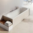 RAVAK - CITY SLIM Baignoire rectangulaire 180x80 cm en acrylique, sans pieds, blanc (C921300000) - vignette