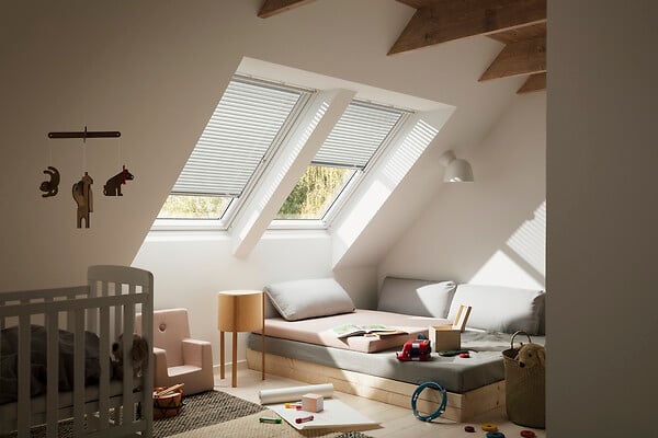 VELUX - Store vénitien PAL CK04 7001S - Blanc - 55x98cm - large