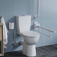 CENTRALE BRICO - Pack WC surelevé ULYSSE PRO, sortie horizontale, blanc - vignette
