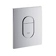 GROHE - Grohe Pack WC Bâti-support Rapid SL + WC suspendu Cersanit S-line Pro + Abattant + Plaque chrome (ARENASLPRO) - vignette