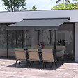 CONCEPT USINE - Store banne 3 x 2 m gris PISA - vignette