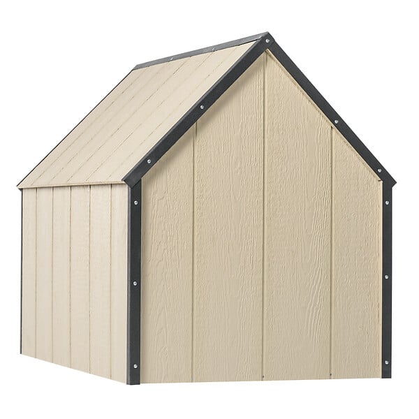 TIMBELA - LP SmartSide Niche pour chien - Niche en bois pour chiens de grande taille, usage extérieur, 80 x 118 x H94 cm, Taille L – TIMBELA M972-1 - large