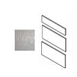 GD MENUISERIES - Porte de cuisine Har Platine H70xL60 cm 3 tiroirs Vendu separement kit tiroir - vignette