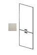 GD MENUISERIES - Porte de cuisine Nature Blanche 200,4 x 59,5 cm H+B - vignette