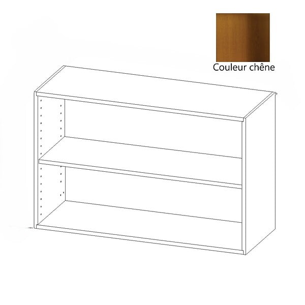 GD MENUISERIES - Caisson cuisine haut chene H 700 x L 800 x P 330 - large