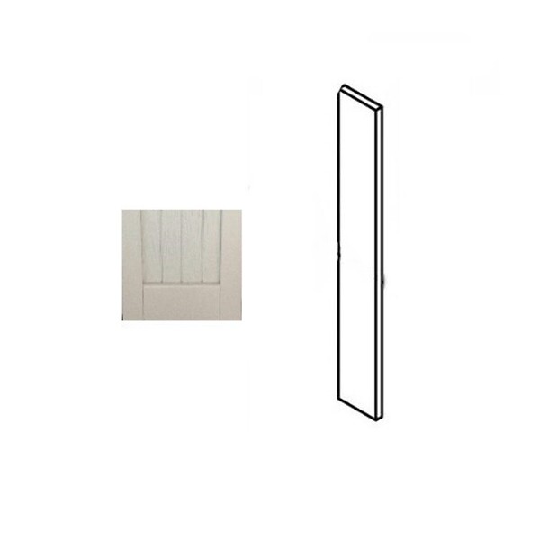GD MENUISERIES - Porte de cuisine Nature Blanche H70xL15 cm range epice - large