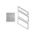 GD MENUISERIES - Porte de cuisine Har Platine H70xL80 cm 3 tiroirs Vendu separement kit tiroir - vignette