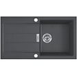 FRANKE - Franke SIRIUS - 2.0 S2D 611-78 Tectonite® Evier à encastrer Noir - vignette