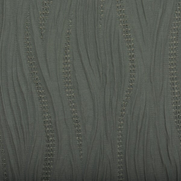ATMOSPHERA - Rideau à œillets tissu texturé effet froissé Vert Kaki 135 x 260 cm - large