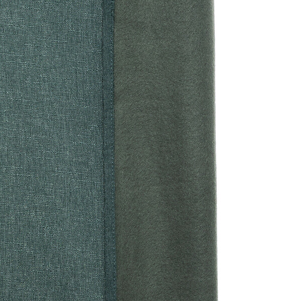 ATMOSPHERA - Rideau à œillets isolant doublure polaire Vert 140 x 260 cm - large
