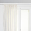 ATMOSPHERA - Rideau en Coton Nid d'abeille Blanc Ivoire 130 x 260 cm - vignette