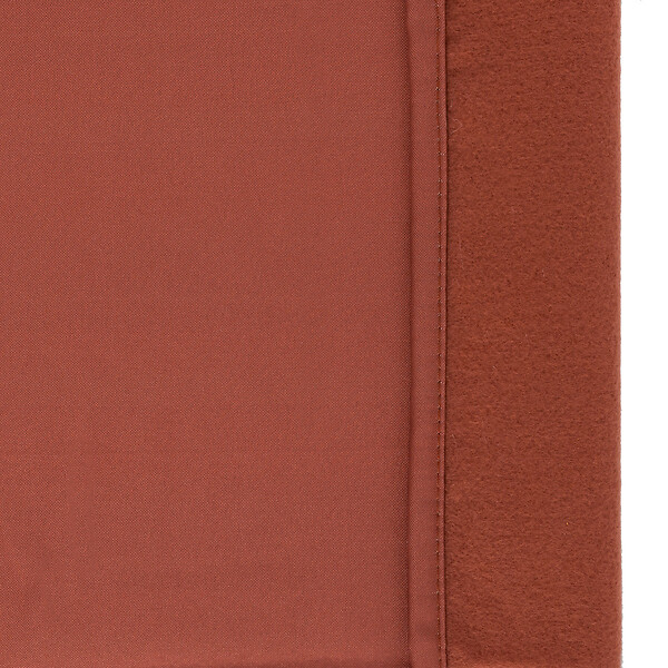 ATMOSPHERA - Rideau à œillets isolant doublure polaire Terracotta 140 x 260 cm - large