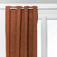 ATMOSPHERA - Rideau à œillets Occultant et Isolant effet bouclette Terracotta 140 x 260 cm - vignette