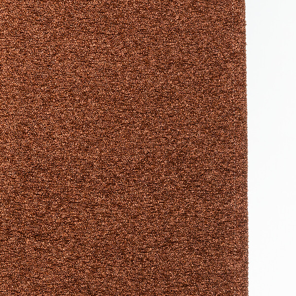 ATMOSPHERA - Rideau à œillets Occultant et Isolant effet bouclette Terracotta 140 x 260 cm - large