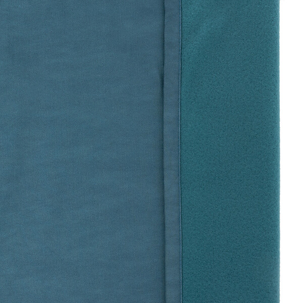ATMOSPHERA - Rideau à œillets isolant doublure polaire Bleu Egéen 140 x 260 cm - large