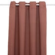 ATMOSPHERA - Lot de 2 Rideaux Occultants Terracotta 135 x 240 cm - vignette