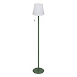 ATMOSPHERA - Lampadaire d'extérieur LED rechargeable USB base acier Vert D 18 x L 105.5 cm - vignette