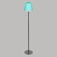 ATMOSPHERA - Lampadaire d'extérieur LED rechargeable USB base acier Gris Foncé D 18 x L 105.5 cm - vignette