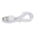 ATMOSPHERA - Lampe d'extérieur LED rechargeable USB ou Solaire base acier Noir D 16 x H 30 cm - vignette