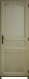 GD MENUISERIES - Bloc Porte Paulownia Traverse Chapeau H204 x L63 cm Côte Tableau P.Gauche - vignette
