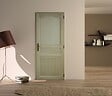 GD MENUISERIES - Bloc Porte Paulownia Traverse Chapeau H204 x L63 cm Côte Tableau P.Gauche - vignette