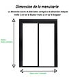 GD MENUISERIES - Fenetre Coulissante Aluminium H125 x L120 cm Gris Gris Anthr 2 vantaux - vignette