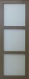 GD MENUISERIES - Porte Coulissante Gris Taupe RAL 7006 Vitee H204 x L73 cm - vignette