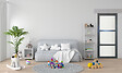 GD MENUISERIES - Porte Coulissante Blakeria Vitrée Gris Anthr H204 x L93 cm, Rail Alu Bandeau Blanc, Coquilles - vignette