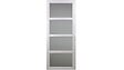 GD MENUISERIES - Porte Coulissante Tana blanc Vitrée H204 x L63 cm - vignette