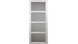 GD MENUISERIES - Porte Coulissante Tamera blanc 4 panneaux H204 x L83 cm - vignette