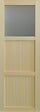 GD MENUISERIES - Porte Coulissante bois Ayous 2 Panneaux, 1 Vitrage H204 x L73 cm - vignette